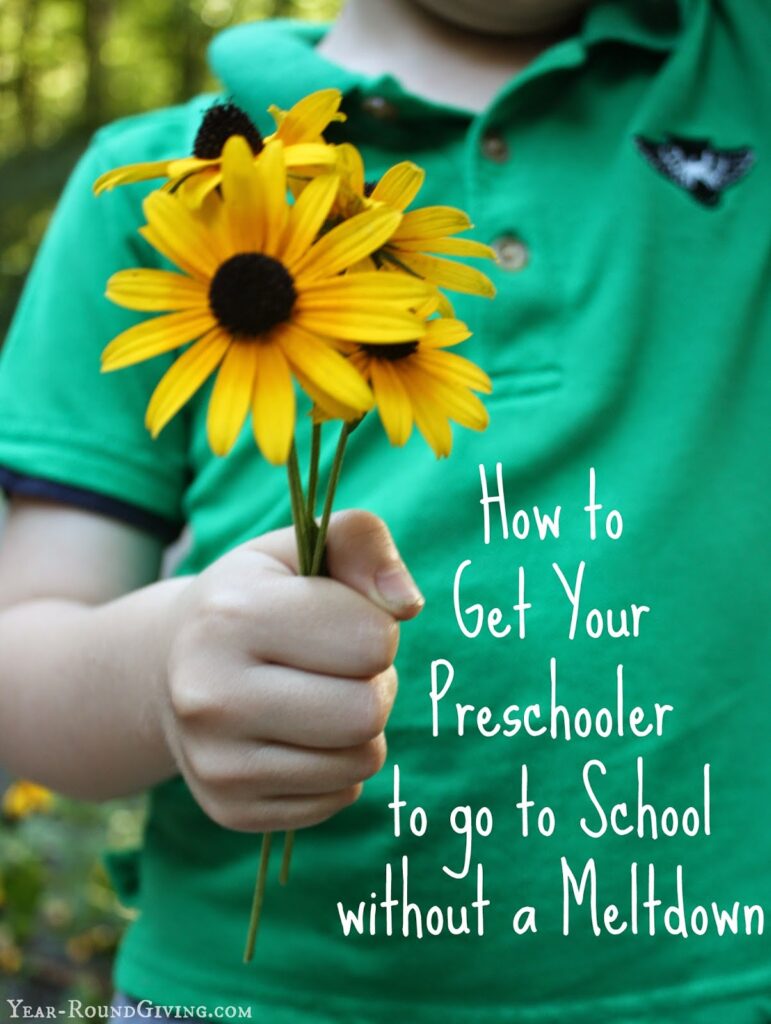 how to get your preschooler to go to school without a meltdown