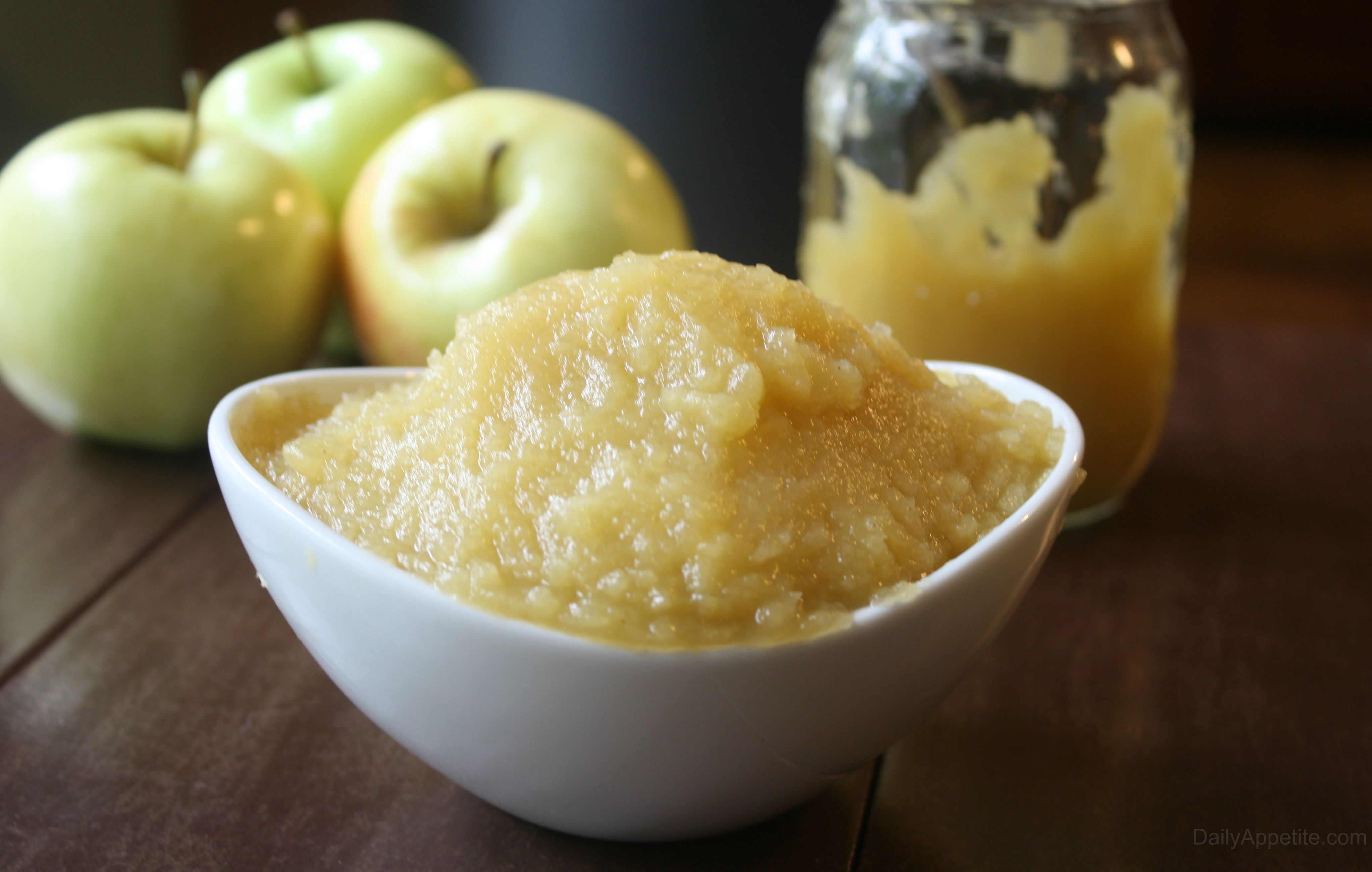How to make Applesauce. A simple recipe on how to make applesauce. Control the amount of sugar in your applesauce by making your own applesauce and adjusting the measurements. 
