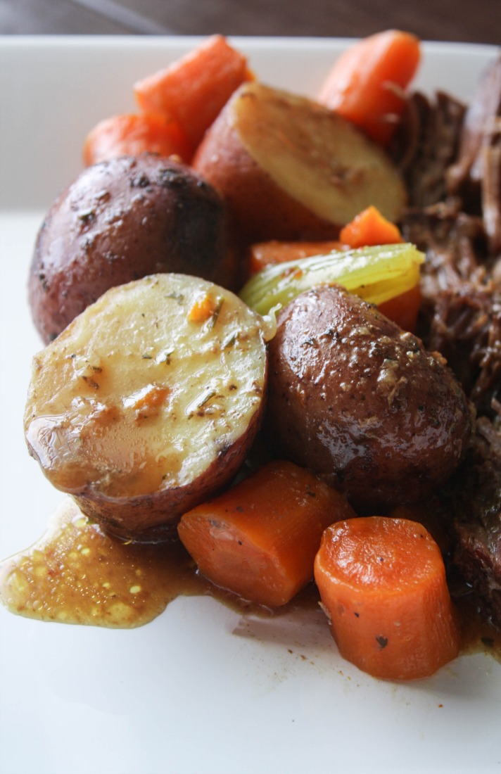 This Instant Pot 3 Packet Pot Roast Recipe is delicious tender comfort food that is ready in an hour and thirty minutes. 