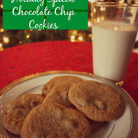 Spiced Chocolate Chip Cookies 