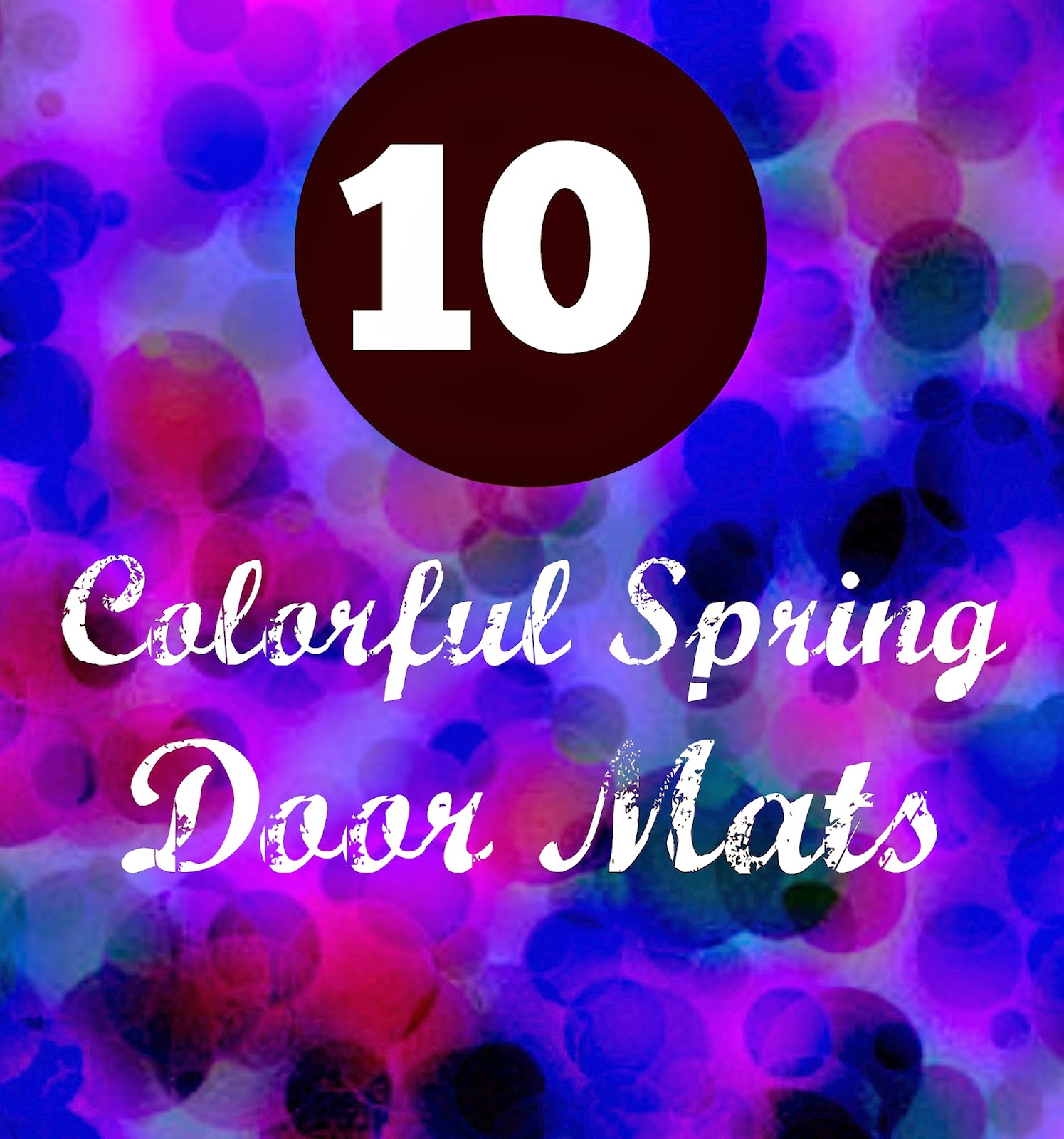 Spring Door Mats