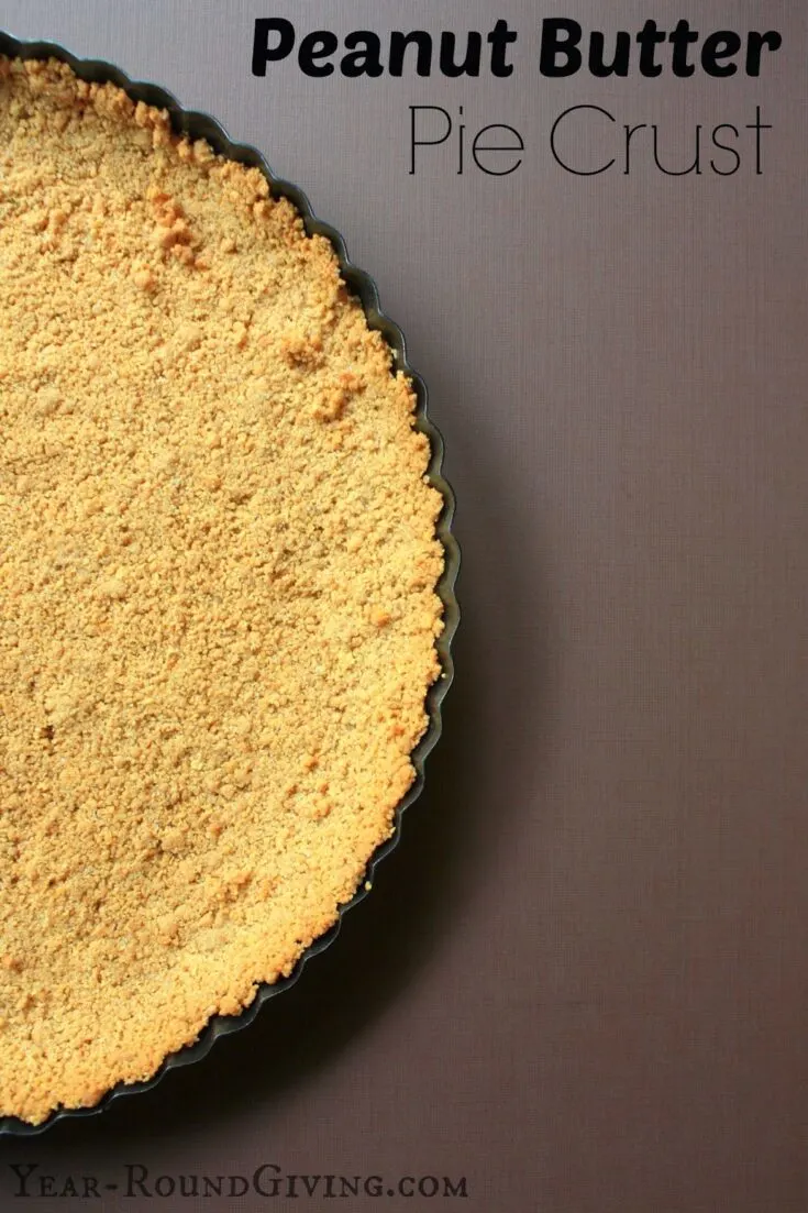Peanut Butter Pie Crust 1