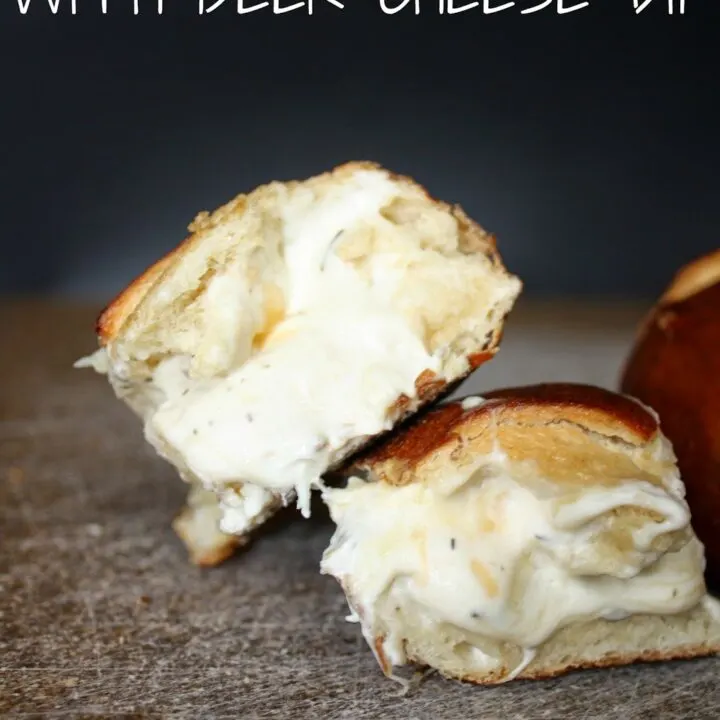 Stuffed Pretzel Buns