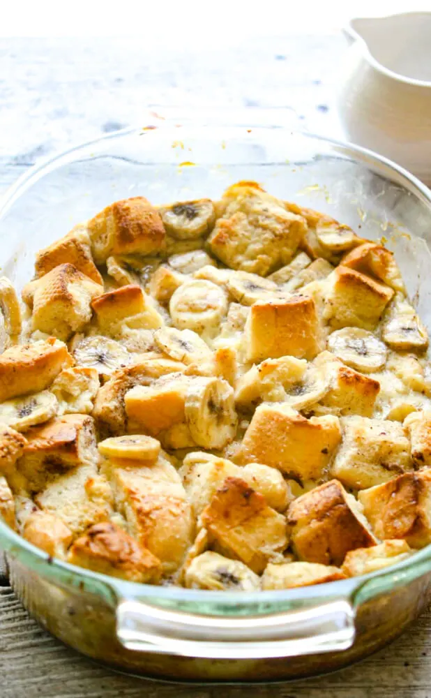 Banana Bread Pudding