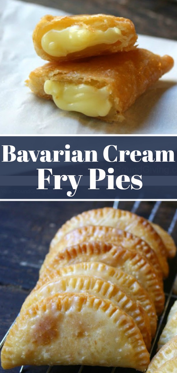 Bavarian Cream Fry Pies