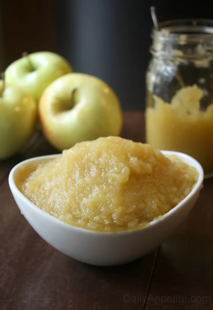 How To Make Applesauce. No Artifical Colors, Flavors, or Perservatives! A simple recipe on how to make applesauce. Control the amount of sugar in your applesauce by making your own applesauce and adjusting the measurements. 