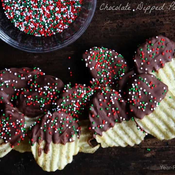 Chocolate Dipped Potato Chips