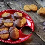 Chocolate Dipped Ginger Snaps 1