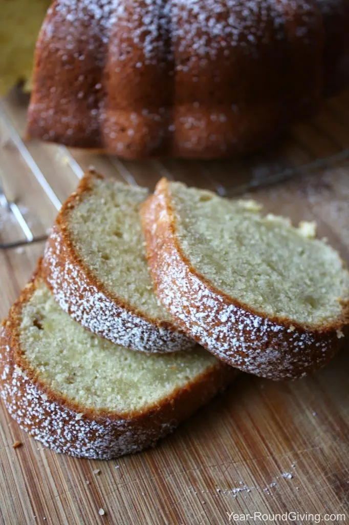 Banana Pound Cake