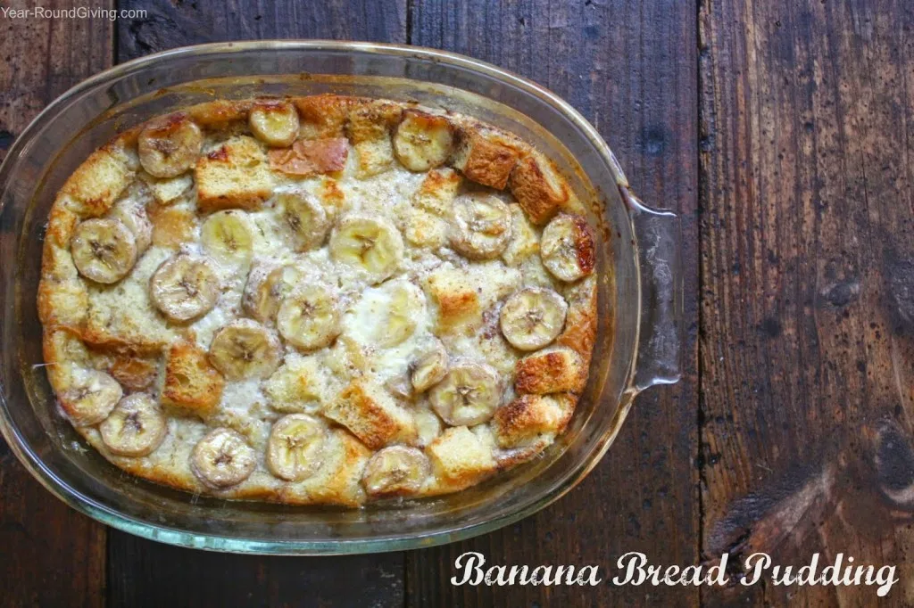 Banana Bread Pudding