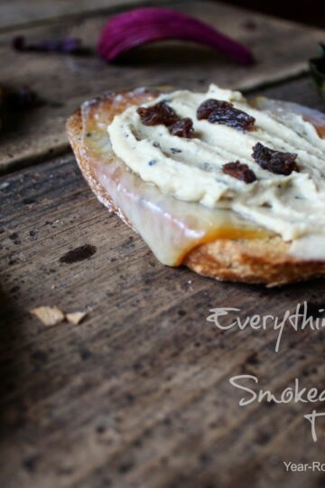 Everything Hummus & Smoked Cheddar Toast 24