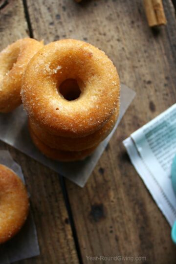 Mini Cinnamon Sugar Donuts 7