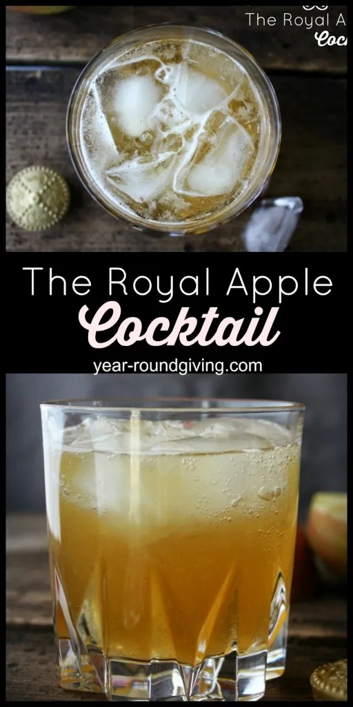 Crown Royal Apple Cocktail Recipe. Perfect for the Fall when apples are in season and the weather is cooler. I like sipping this cocktail while sitting around the bonfire. 