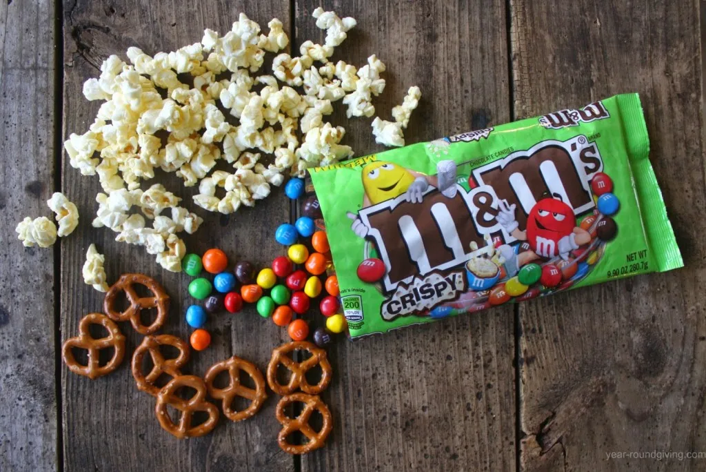 m&m crispy ingredients