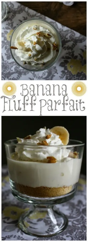 Banana Fluff Parfait