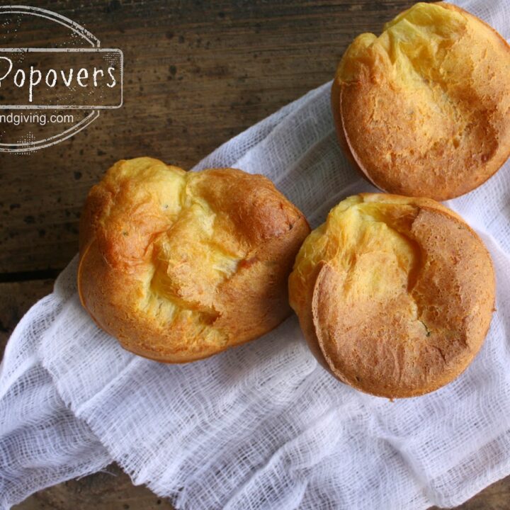 Sage Popovers Recipe