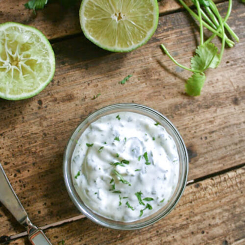 Cilantro Lime Aioli Daily Appetite