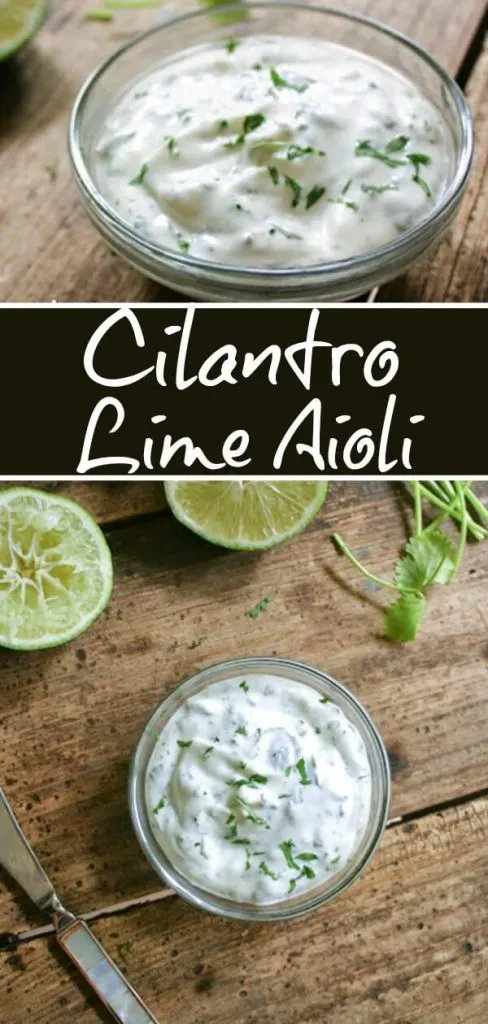 Cilantro Lime Aioli