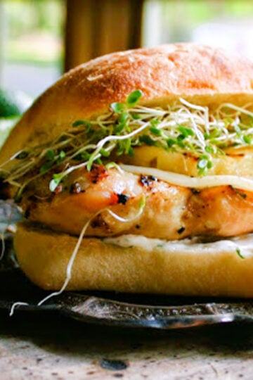 Hawaiian Grilled Chicken Sandwich