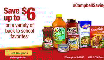 #CampbellSavings Coupons and Deal 2