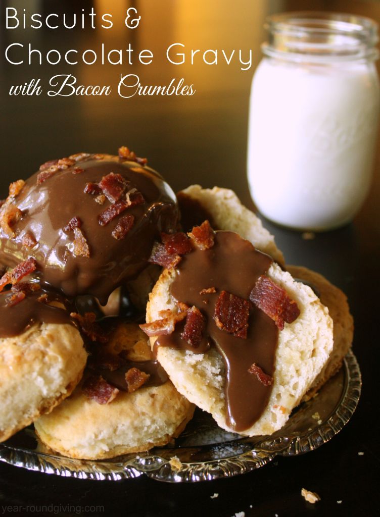 Biscuits and Chocolate Gravy 1