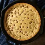 Cast Iron Chocolate Chip Cookie