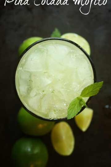 Pina Colada Mojito (Pineapple and Coconut Mojito) 39