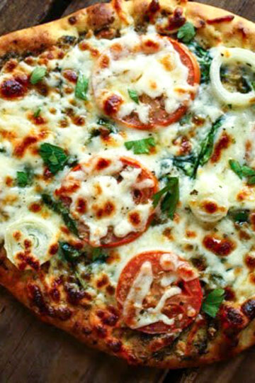 Veggie Flatbread Pizza 9