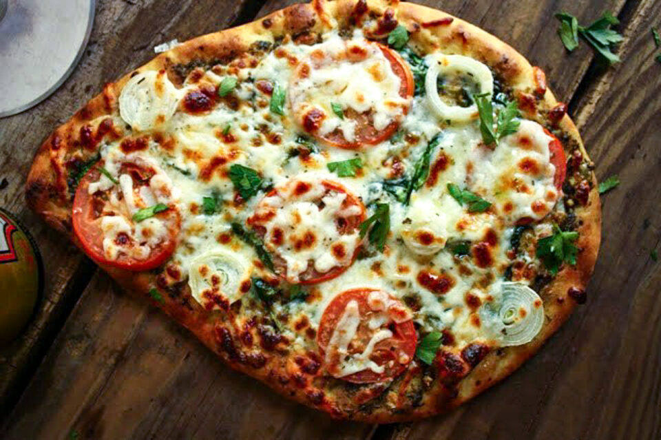 Veggie Flatbread Pizza Daily Appetite