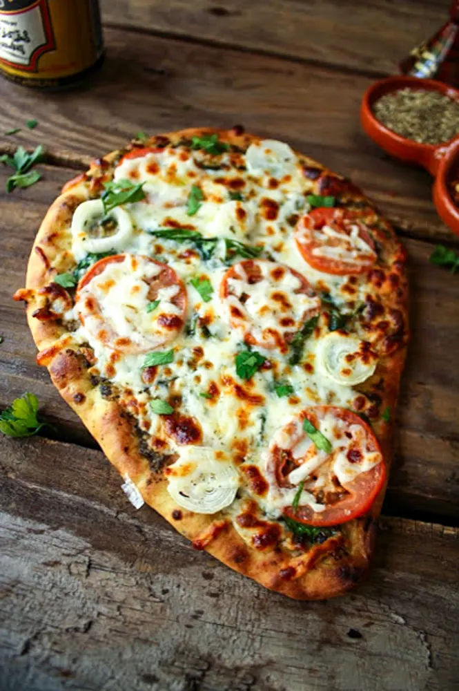 Veggie Flatbread Pizza