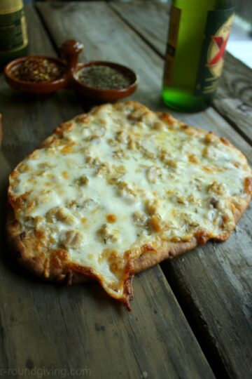 White Clam Flatbread Pizza 33