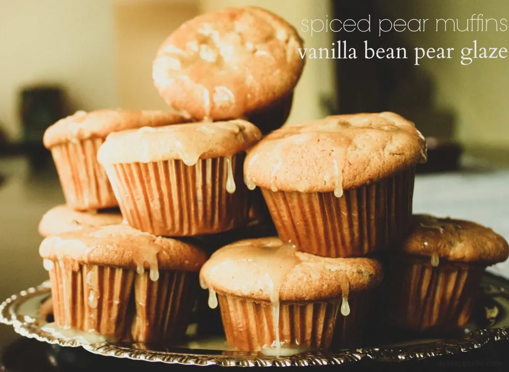 Spiced Pear Muffins