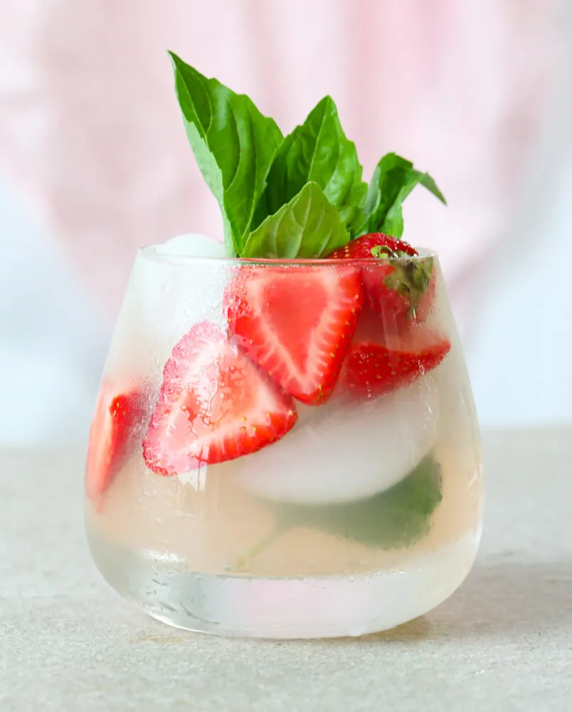 Strawberry Basil Cocktail Daily Appetite