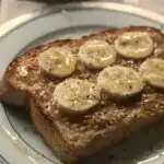 Peanut Butter Banana Hemp Seed Honey Toast