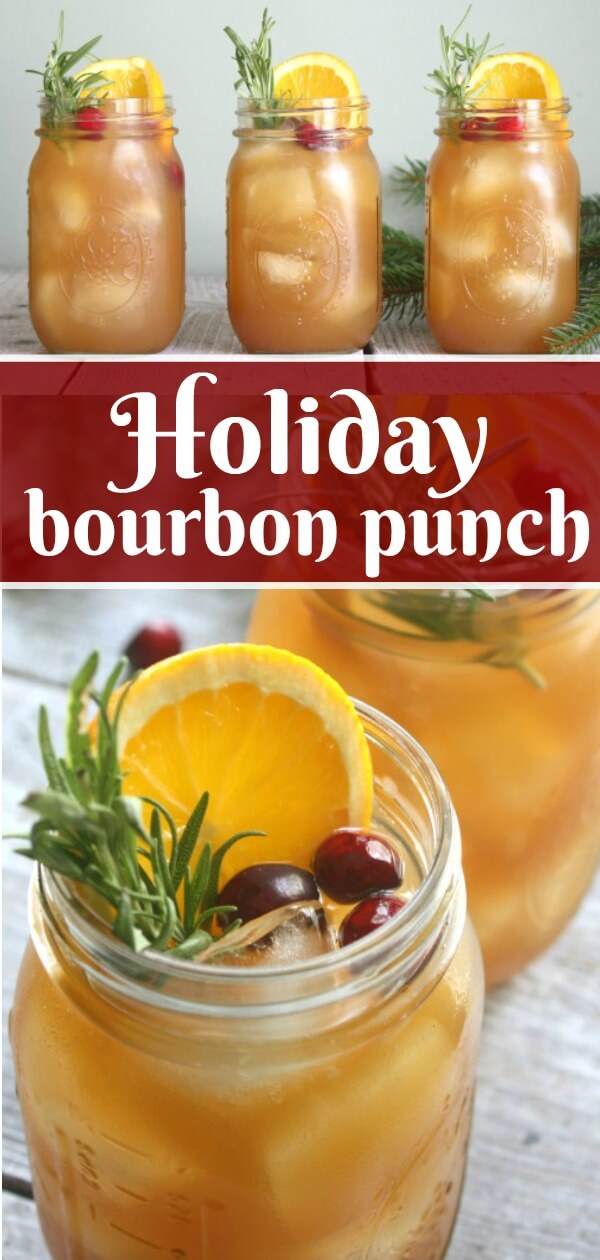 Holiday Bourbon Punch - Daily Appetite