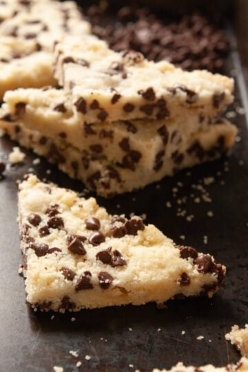 Chocolate Chip Shortbread Cookies 21
