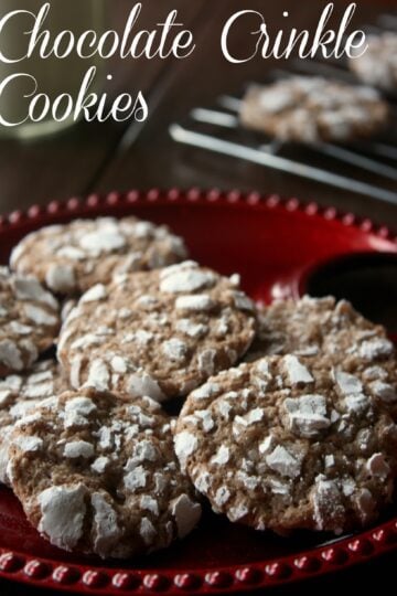 Classic Chocolate Crinkles 20