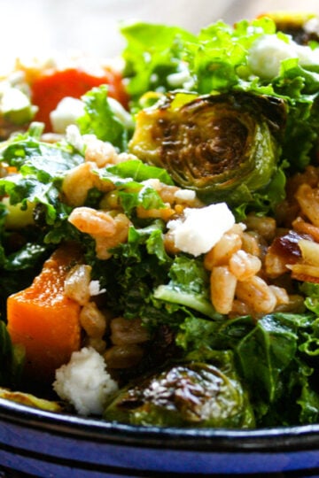 Farro Kale Salad 9