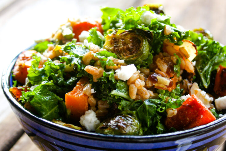 Farro Kale Salad 1