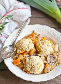 Chicken Butternut Squash and Biscuit Casserole plus 60+ Recipes that call for Parsnips