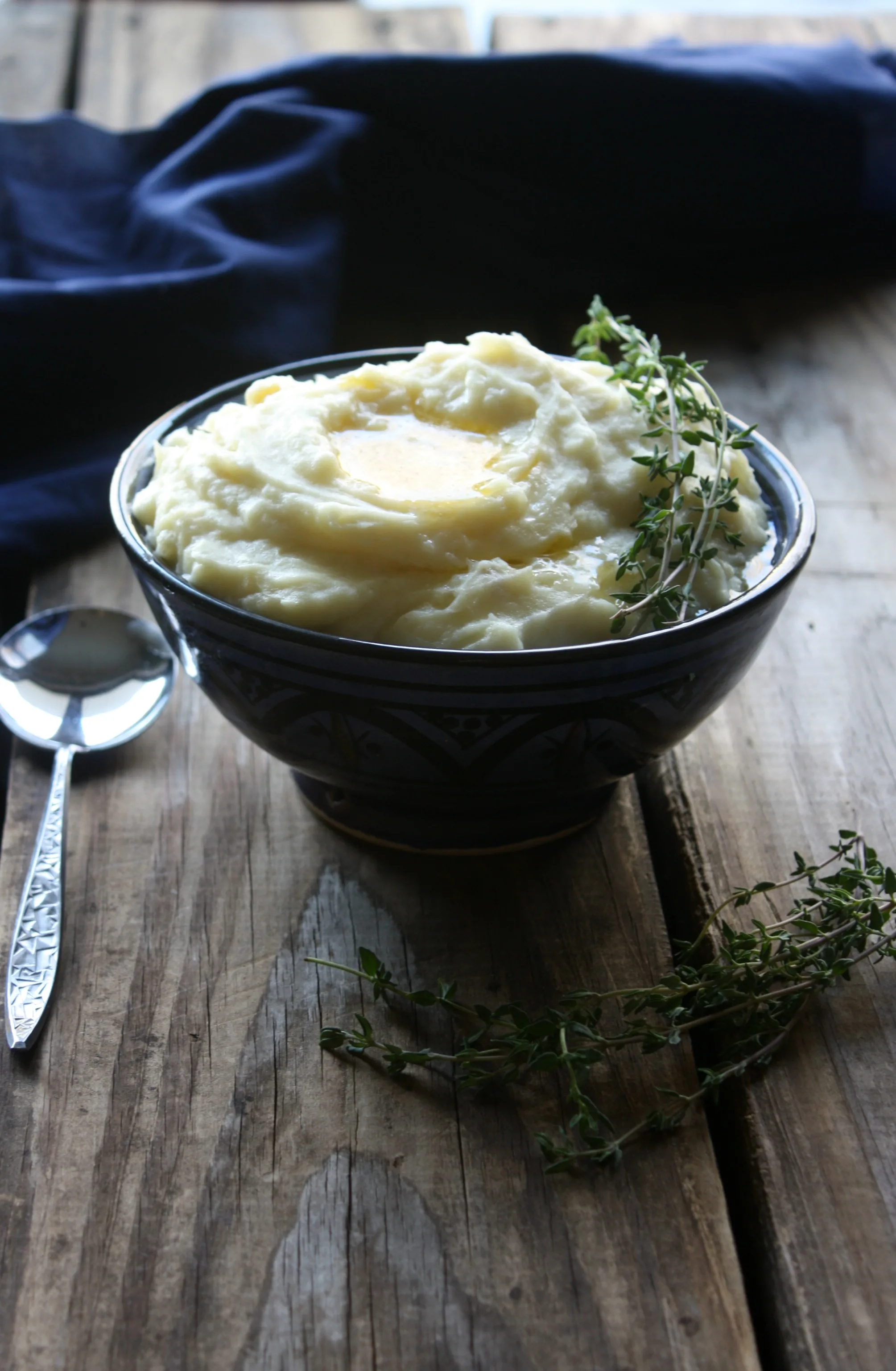 Parsnip Recipe: Mashed Potatoes & Parsnips with Thyme Infused Butter