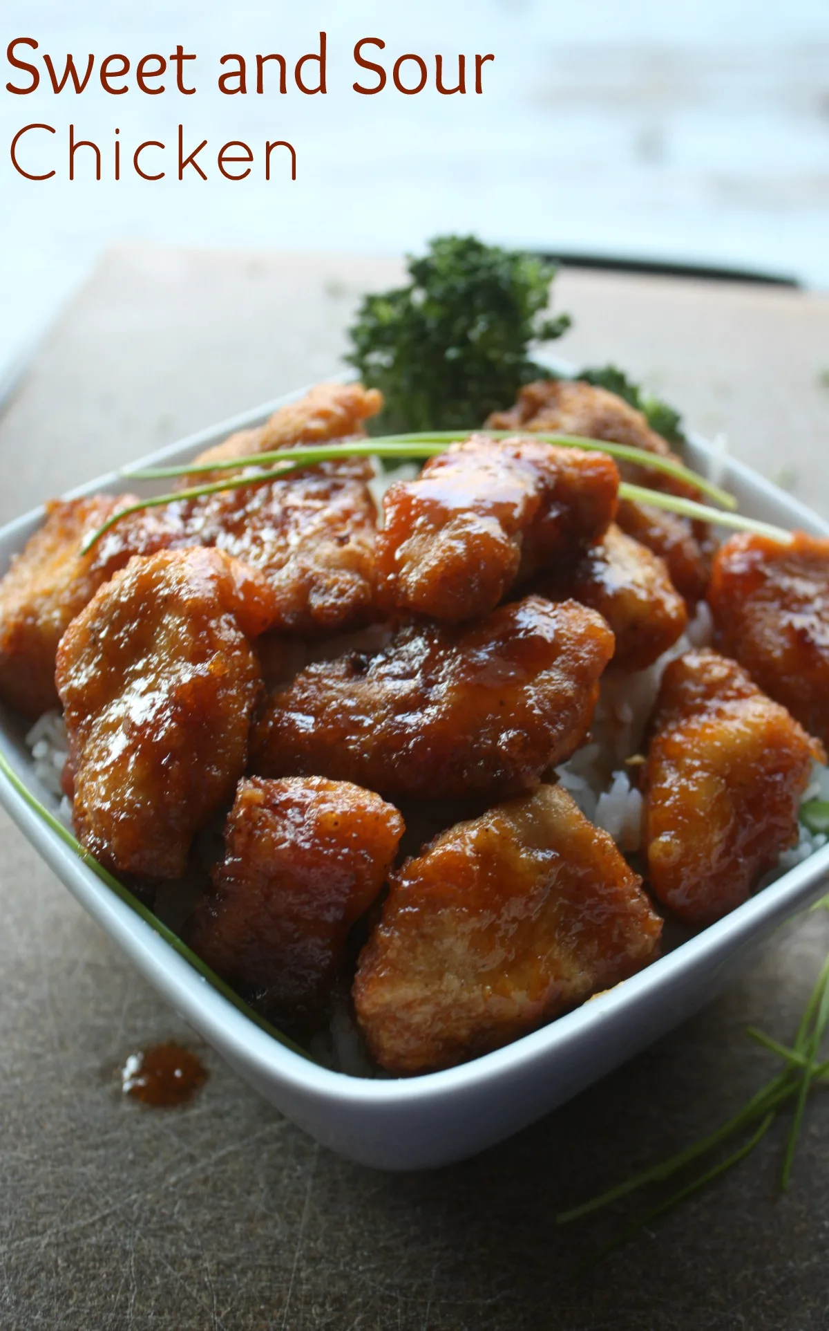 Sweet and Sour Chicken recipe that is better than take out and perfect for dinner. 