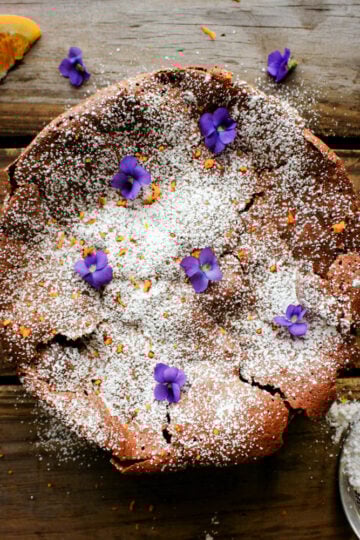 Flourless Chocolate Orange Torte 18