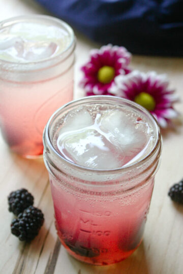 Blackberry Vodka Lemonade Fizz 21