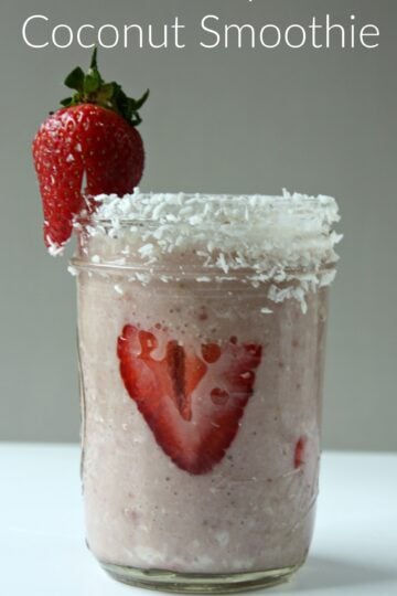 Strawberry Coconut Smoothie 12