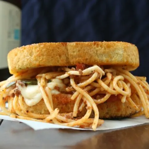 Spaghetti Grilled Cheese Sandwich 2 Spaghetti Grilled Cheese