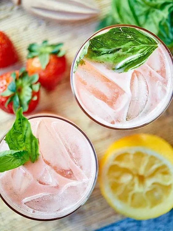 Strawberry Basil Gin Cocktail plus 40 more gin cocktail recipes. 