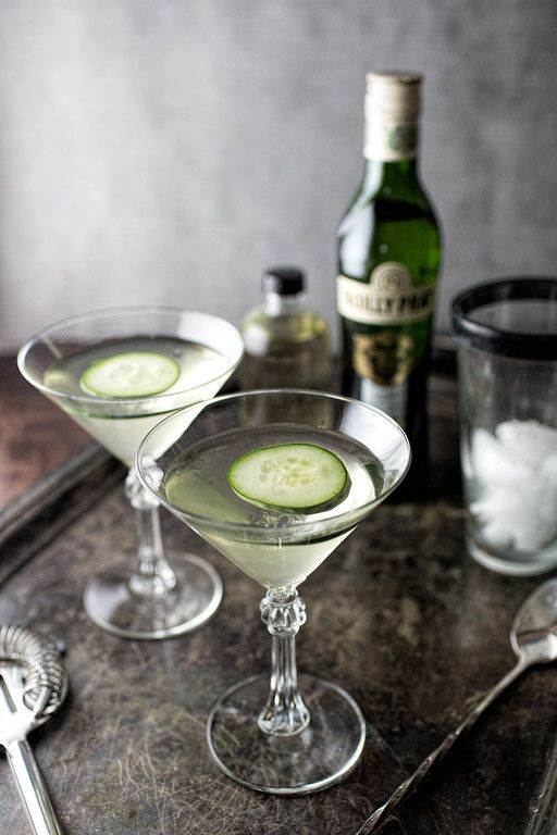 Spicy Cucumber Martini plus 40 more Gin Cocktail recipes you will love! 