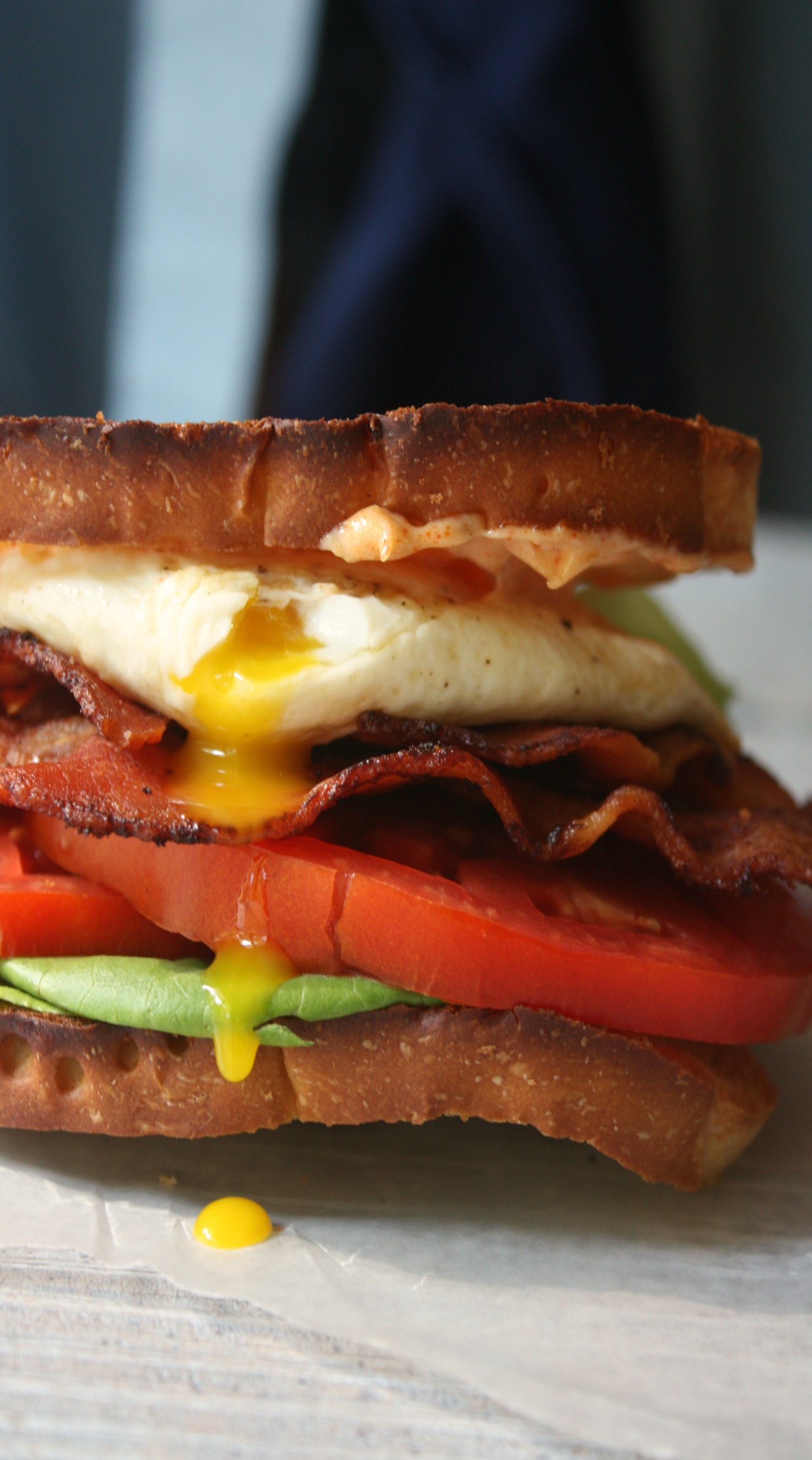 Fried Egg BLT Sandwich Daily Appetite