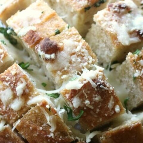 Cheesy Garlic Pull Apart Bread
